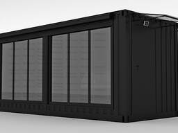 Блок-модуль (торговый павильон). Казахстан, г. Костанай.