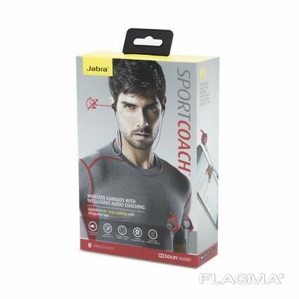 Bluetooth-гарнитура Jabra Sport Coach Wireless Красный