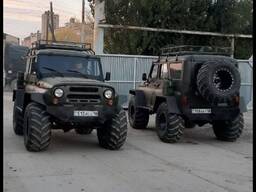 УАЗ негізіндегі батпақты көлік, қар мен батпақты көлік