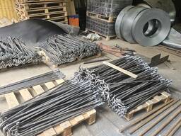 Фундаментный болт М48*1500 шпилька