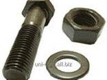 Гайка шестигранная М20 ГОСТ 5915-5927 без покрытия стандартный шаг резьбы. .. - фото 3