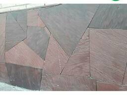 Бордовый Плитняк | Тротуарная плитка