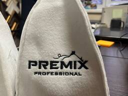 Брендирование банных шапок. Нанесение логотипа на банные шапки.