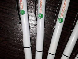 Брендирование ручек, уф печать с логотипом компании по. ..