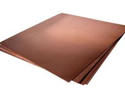 Бронзовый лист s= 0,2-60 мм, Раскрой: 0.04х0.5; 0.24х1; 0.3х0.8… мм в Шымкенте