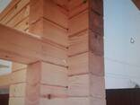 Профилированный брус, домокомплекты с нарезными чашками. Проектирование, строительство. - фото 3