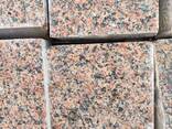 Брусчатка пилено-колотая из гранита и габро-диаббаза - фото 1