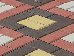 Продажа брусчатка 200х100х60 цветная