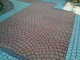 Брусчатка тротуарная Веерный элемент - фото 2