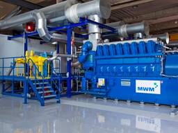 Б/У ГПД станция MWM 2032,16 мвт, 2011 г.