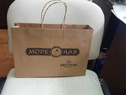 Бумажный ЭКО пакет из крафта