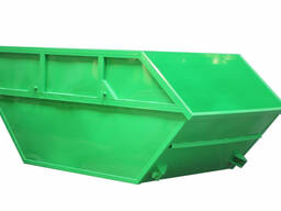 Бункеры для мусора стальные; ПНД, Ширина: 1700-2500 мм, Н= 1250-2500 мм, L= 1700-6100 мм