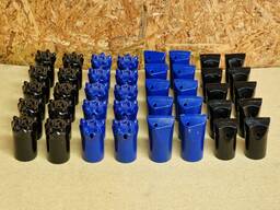 Буровые коронки КНШ 40*25, КНШ 43*25, БКПМ 40*25, КНШ 32*22, БКПМ 32*22.