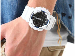 Часы Casio GA-100B-7A. G-Shock. Оригинал 100%. Kaspi RED. Рассрочка