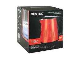 Чайник Centek CT-1025 (Red) металл 1.8л