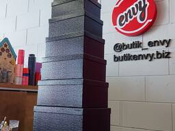 Черные Коробочки. Подарочная Коробка. Упаковка для подарка. Рассрочка