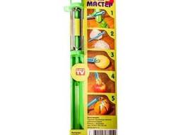 Чудо нож - овощечистка для овощей и фруктов "Мастер 5 в 1"