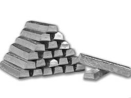 Чушка цинковая Размер: 25х25х200, Марка: Ц0; ЦАМ4-1; ЦВ… в Петропавловске