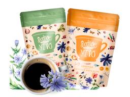 Цикорий, какао, чайный напиток