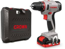 CROWN CT 21056L Шуруповерт аккумуляторный 18V
