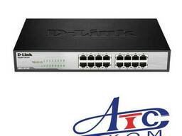 D-Link DGS-1016C/A1A Неуправляемый коммутатор с 16 портами 1