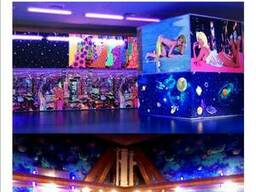 Декоративные светящиеся 3D фотообои