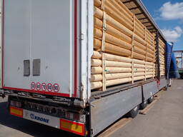 Столбы бревна оцилиндрованные длина 6 метров