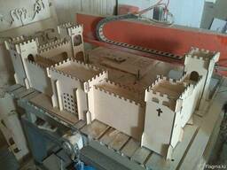 Детский деревянный замок