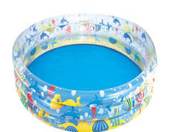 Детский надувной бассейн Подводный мир 152 х 30 см, Bestway