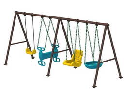 Детский уличный игровой комплекс Островок