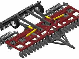 Дисковая Борона Злата -6Х2ПГ Складная Sunstyer