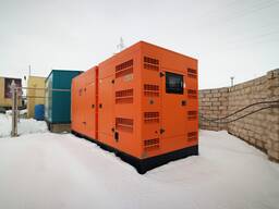 Дизельная электростанция в шумозащитном кожухе, мощностью 500 кВт