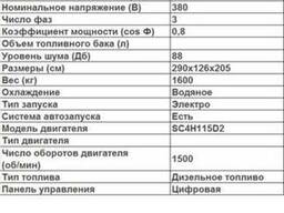 Дизельный генератор LG88SC в кожухе с АВР