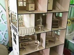 Домик для кукол мебель 90/60/30