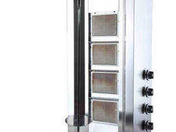 Донер аппарат газовый (4 горелки) с мотором