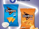 Doritos, кукурузные чипсы, разнообразие вкусов, оптовые продажи - фото 1