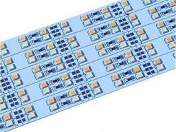 Двухрядная двухцветная светодиодная алюминиевая полоса