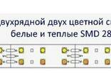 Двухрядная двухцветная светодиодная алюминиевая полоса - фото 3