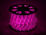 Дюралайт круглый 2-х жильный LED. Цвет: красный, желтый - фото 9
