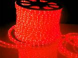 Дюралайт круглый 2-х жильный LED. Цвет: красный, желтый - фото 10