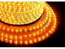 Дюралайт Led, постоянное свечение (2W) - желтый, бухта 100м,