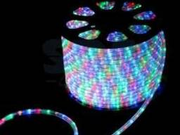 Дюралайт Led, свечение с динамикой (3W) - мульти (RYGB)