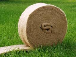 Джут лента ватин межвенцовый утеплитель, 10х20 п. м. , подложка