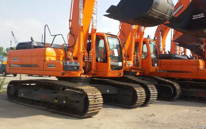 Экскаваторы Doosan, фронтальные погрузчики Doosan - Новые!