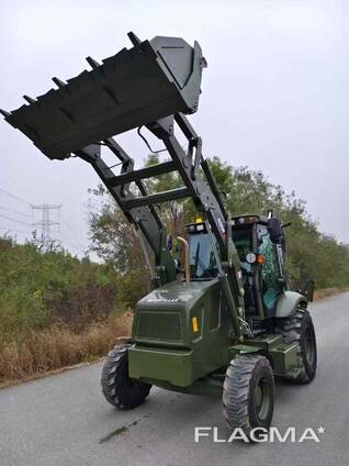 Экскаватор-погрузчик CAT 420F, origin