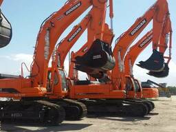 Экскаваторы Doosan, фронтальные погрузчики DISD