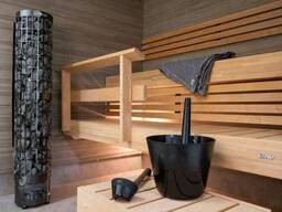 Электрическая печь Harvia Cilindro PC 66 BS со встроенным пультом (Мощность. ..