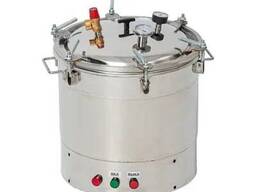 Электрический автоклав "консерватор эл нерж" 46 л без эбу с фальшдном
