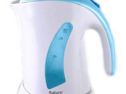 Электрический чайник Saturn ST-EK0002 бело-голубой