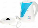 Электрический чайник Saturn ST-EK8014 бело-голубой - photo 3